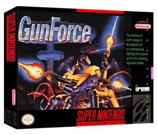 jeu Gunforce - Battle Fire Engulfed Terror Island